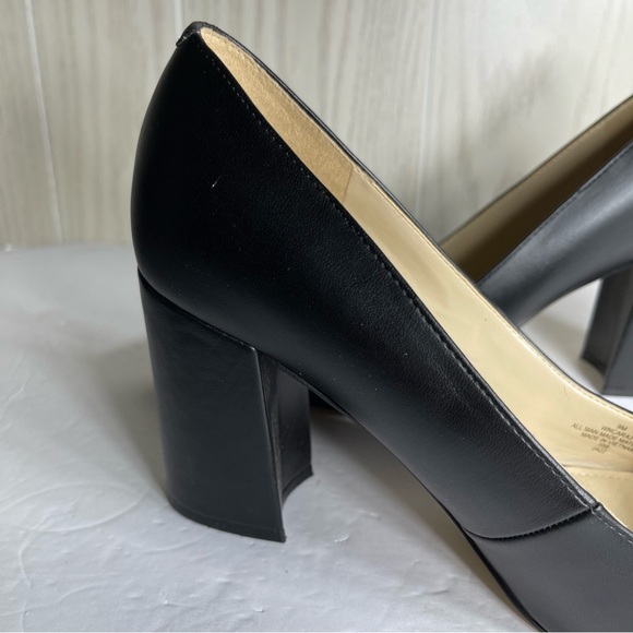 Nine West Size 9M Cara 3 Pointed Toe Dress Block Heels - Excellent Condition - Picture 4 of 16